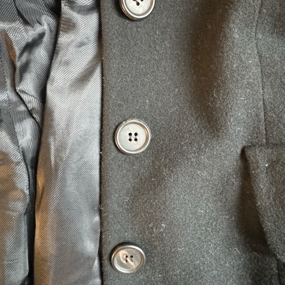PRADA Woman Black Wool jacket Made in Italy. Size 38 (US Size 4) - Picture 5 of 9